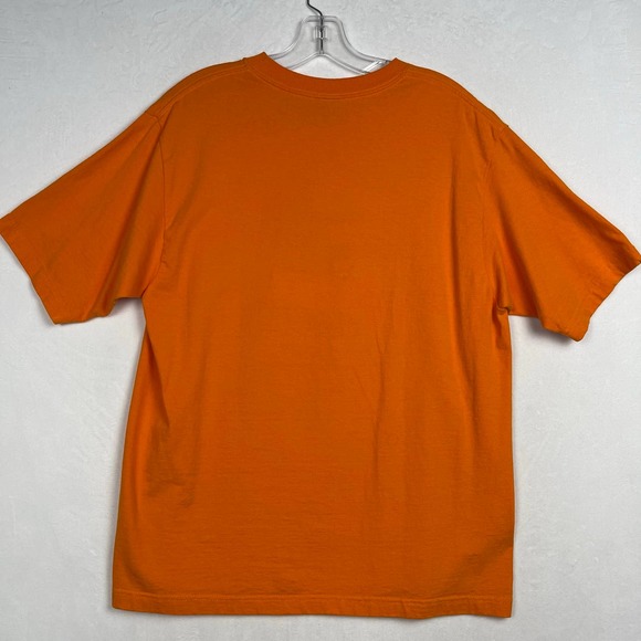 The Thing Halloween The Snoring He Beast Monster‎ Orange T-Shirt Size Large Mens - Picture 3 of 6